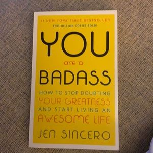 New!! “You are a Badass” by Jen Sincero paperback
